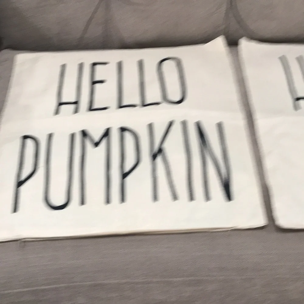 Fall pillow covers